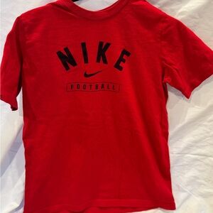 Nike Kids Red Short Sleeve Tee